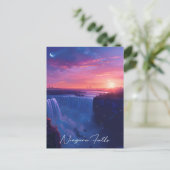 Overnachting in Niagara Herfsten Reizen Briefkaart (Staand voorkant)