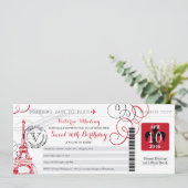 Overnachting in Parijs | Sweet 16 Verjaardag Kaart (Staand voorkant)