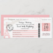 Overnachting in Parijs | Sweet 16 Verjaardag Kaart (Voorkant / Achterkant)