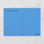 Overnachting in Saint Vincent en de Grenadines Briefkaart (Achterkant)