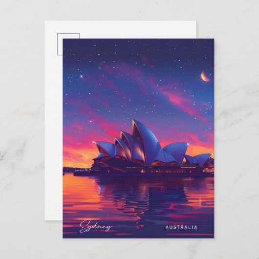 Overnachting in Sydney Australië Reizen Briefkaart (Voorkant / Achterkant)