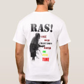 OVERNAME Rastaman T-shirt (Achterkant)