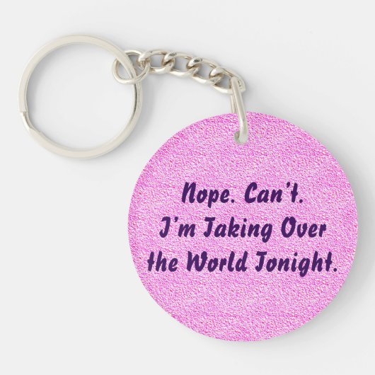 Overname van de WereldSleutelhanger Sleutelhanger (Voorkant)