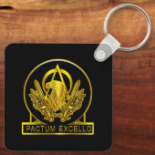 Overnamekorps Sleutelhanger (Achterkant)