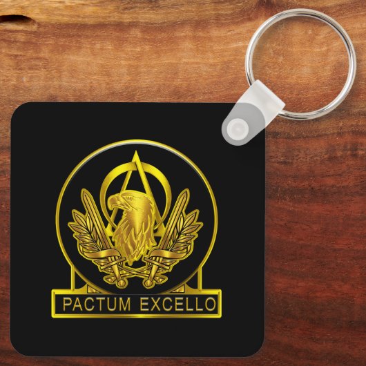 Overnamekorps Sleutelhanger (Achterkant)