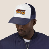 Overnight vrachtwagenchauffeur, grappige bestuurde trucker pet (In situ)