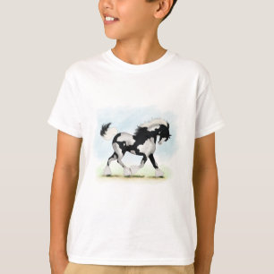 Overo Piebald Gipsy Paard Pony Paint Pinto T-shirt