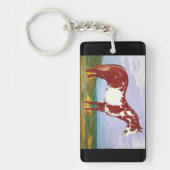 Overo verfhengst - Sleutelhanger (Voorkant)