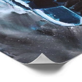 Overpeinzing - Acryl schilderij Poster (Hoek)