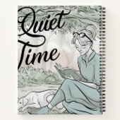 Overpeinzing in tekst notitieboek (Achterkant)