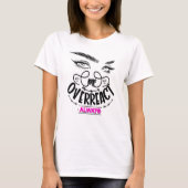 OVERREACTIEF ALTIJD T-SHIRT (Voorkant)