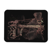 Override - Techno-Gothic Streetwear Design Magneet (Horizontaal)