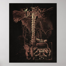 Override - Techno-Gothic Streetwear Design Poster