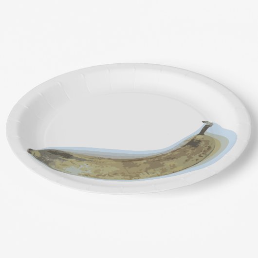 Overrijpe Bord bananen (Gekanteld)