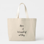 OVERROLTAS GROTE TOTE BAG (Achterkant)