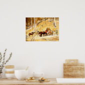 Overrompeld Tom Roberts Australische Kunst 1895 Poster (Keuken)