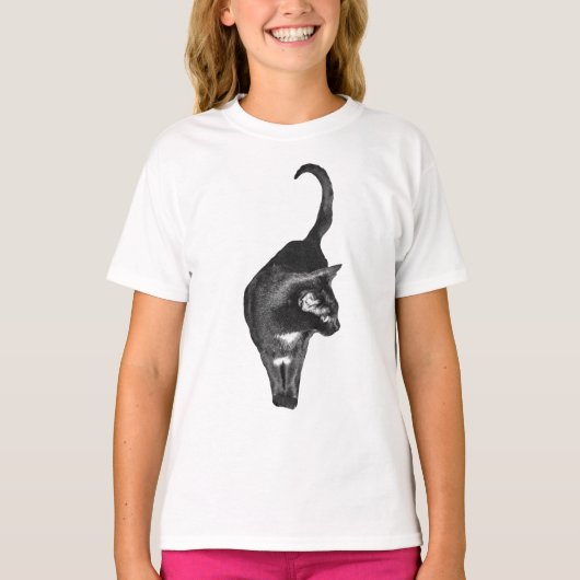 Overschaduwde Cat Walk T-shirt (Voorkant)