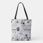 OVERSCHOT VOOR VROUWEN TOTE BAG (Achterkant)