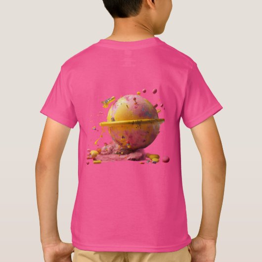 Overschrijd het T-shirt van de Limits Kinderen (Achterkant)