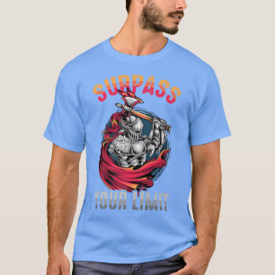 Overschrijd uw limiet Anime Ninjas Manga Samurais T-shirt