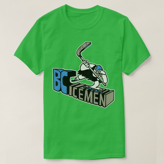 Overschrijdend ijshockeyteam BC Icemen T-shirt (Design voorkant)