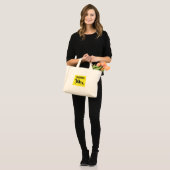 Overschrijdende familie mini tote bag (Voorkant (model))