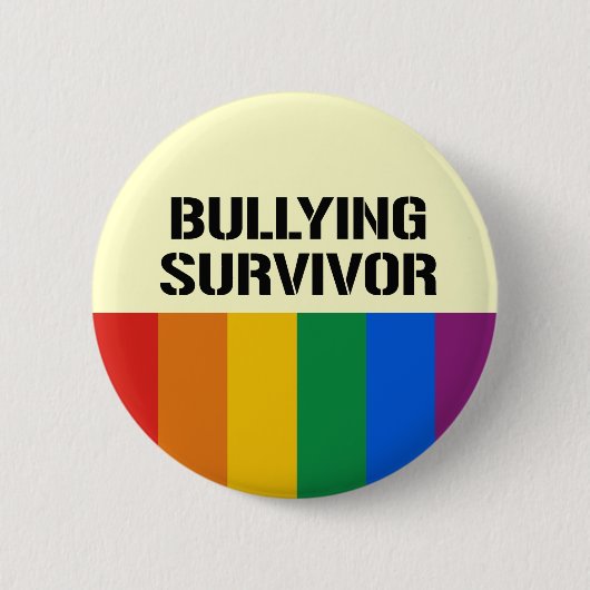 OVERSCHRIJDENDE OVERLEVING RONDE BUTTON 5,7 CM (Voorkant)