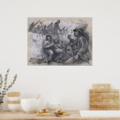 Overschrijding op Hill 468 Poster (Keuken)