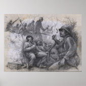 Overschrijding op Hill 468 Poster (Voorkant)