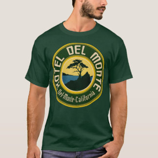 Overschrijding van het Hotel Del Monte California- T-shirt