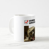 Overschrijding van mijn verwachtingen koffiemok (Voorkant links)