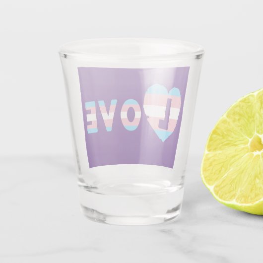 Overschrijving Shot Glas (Achterkant)