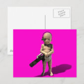 Overseinen Kind Briefkaart (Voorkant / Achterkant)