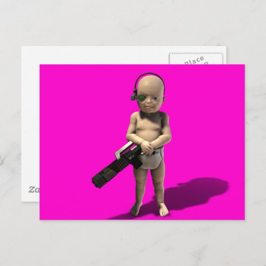 Overseinen Kind Briefkaart (Voorkant / Achterkant)