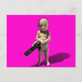 Overseinen Kind Briefkaart (Voorkant)