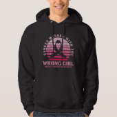 Overseinen met het verkeerde bewustzijn van borstk hoodie (Voorkant)