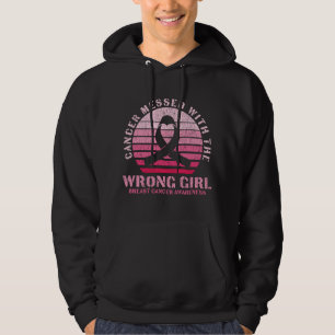 Overseinen met het verkeerde bewustzijn van borstk hoodie