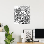 Oversize 20 x 24 het Kleuren Poster 10 (Thuiskantoor)