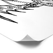 Oversize 20 x 24 het Kleuren Poster 19 (Hoek)