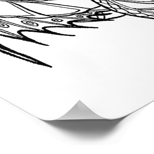 Oversize 20 x 24 het Kleuren Poster 19 (Hoek)