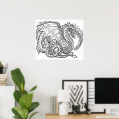 Oversize 20 x 24 het Kleuren Poster 19 (Thuiskantoor)