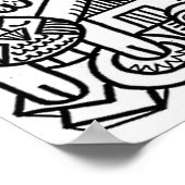 Oversize 20 x 24 het Kleuren Poster 3 (Hoek)