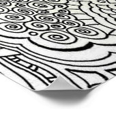 Oversize 20 x 24 het Kleuren Poster 4 (Hoek)