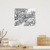 Oversize 20 x 24 Kleur Poster 2 (Keuken)