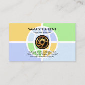 Oversize Global Logistics Modes Transport Service Visitekaartje (Voorkant)