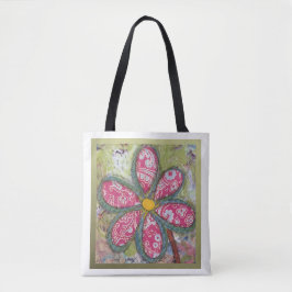 Oversized Bloem Tote Bag