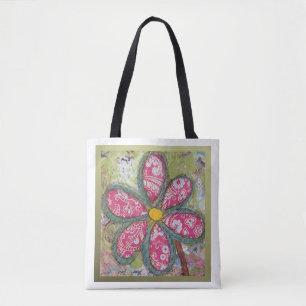 Oversized Bloem Tote Bag
