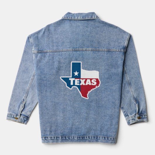 Oversized denim jacket Texas |Texas |Texas | (Achterkant)