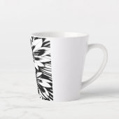 Oversized Flowers Latte Mok (Rechts)