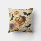 Oversized Halloween Baby Personalized Pillow Kussen (Achterkant)